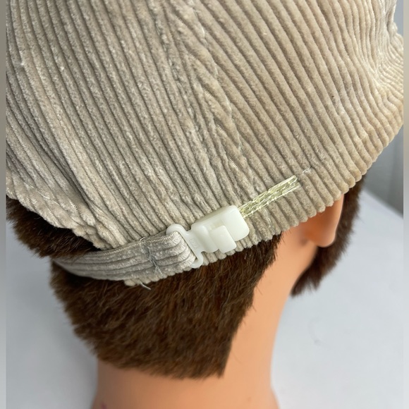 Vintage Los Angeles Raiders Sports Script SnapBack Hat Corduroy 80s NFL - Picture 6 of 8